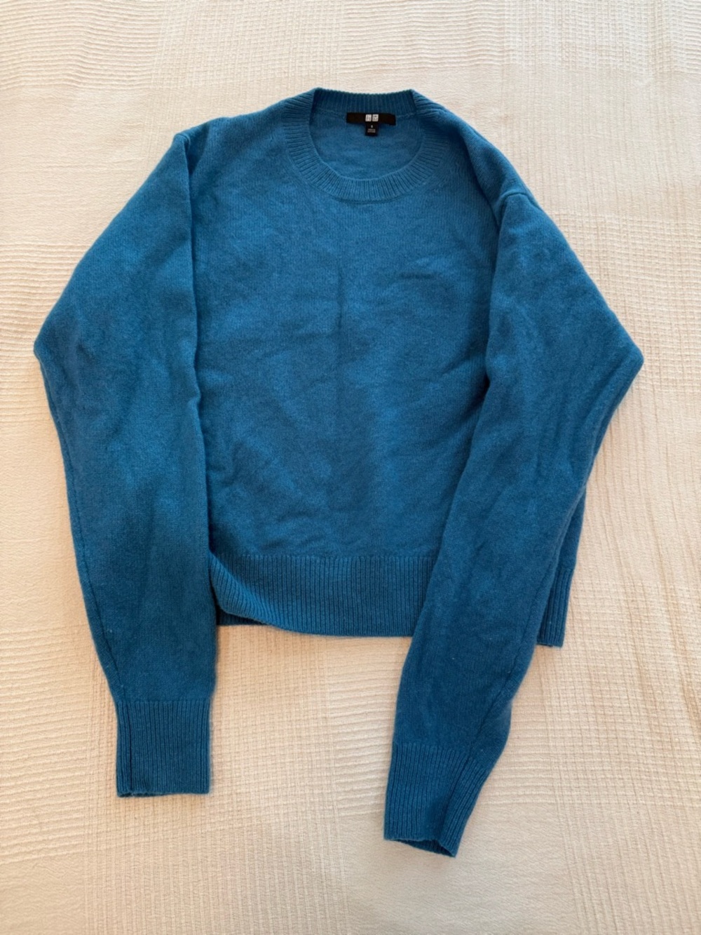 Uniqlo Teal Crew Neck Sweater